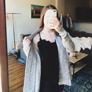 abercrombie & fitch | lace trim cami